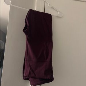 Fabletics Deep Burgundy Leggings